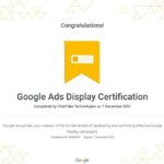 Google Ads Display Certification_Completed by ClickTake Technologies